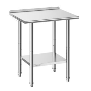 VEVOR Roostevabast terasest töölaud, 61 x 76 cm, 762×610×894 mm, 218 kg — pilt 1