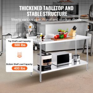 61,0 x 152 x 91,4 cm roostevabast terasest töölaud — pilt 3