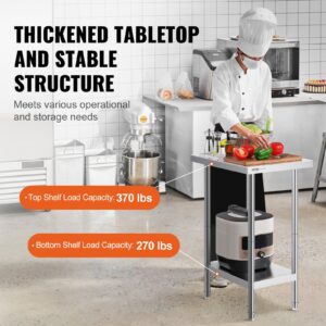 Roostevabast terasest ettevalmistuslaud, 61,0 x 45,7 x 86,4 cm — pilt 3