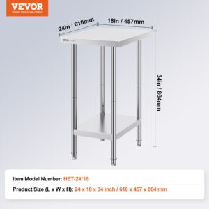 Roostevabast terasest ettevalmistuslaud, 61,0 x 45,7 x 86,4 cm — pilt 7