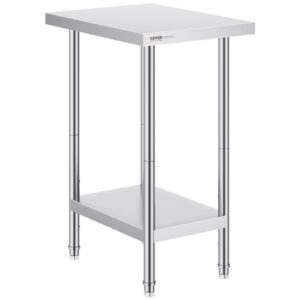Roostevabast terasest ettevalmistuslaud, 61,0 x 45,7 x 86,4 cm — pilt 1