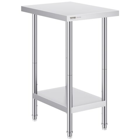 Roostevabast terasest ettevalmistuslaud, 61,0 x 45,7 x 86,4 cm, 0,8 mm