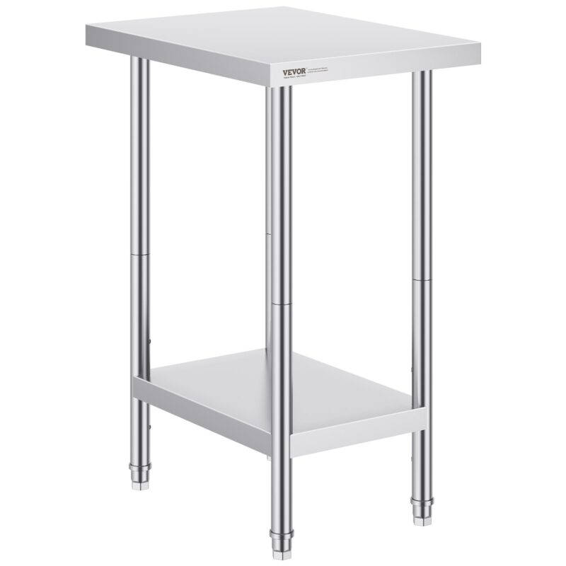 Roostevabast terasest ettevalmistuslaud, 61,0 x 45,7 x 86,4 cm, 0,8 mm