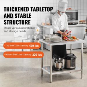 Roostevabast terasest ettevalmistuslaud, 61,0 x 91,4 x 86,4 cm — pilt 3