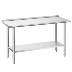 VEVOR Roostevabast terasest töölaud, 61 x 152 cm, 1524×610×894 mm, 158 cm — pilt 1