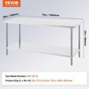 Roostevabast terasest ettevalmistuslaud, 76,2 x 183 x 86,4 cm — pilt 7