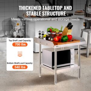 Roostevabast terasest töölaud, 61,0 x 61,0 x 66,0 cm — pilt 3