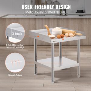 Roostevabast terasest töölaud, 61,0 x 61,0 x 66,0 cm — pilt 4