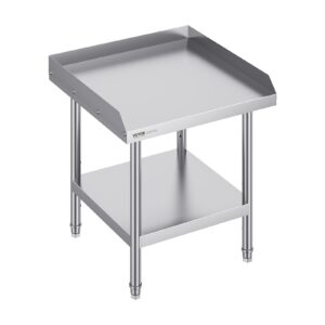 Roostevabast terasest töölaud, 61,0 x 61,0 x 66,0 cm — pilt 1