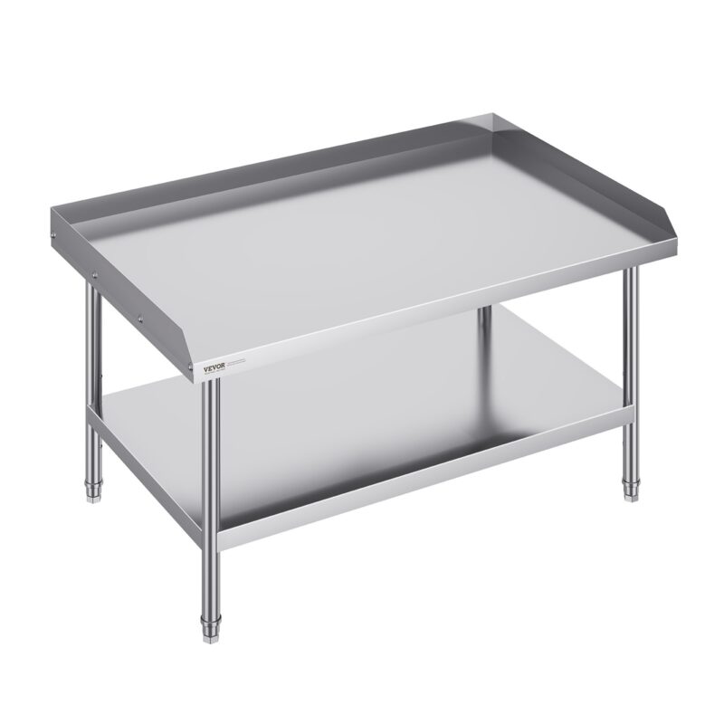 Roostevabast terasest töölaud, 76,2 x 122 x 66,0 cm, 0,8 mm