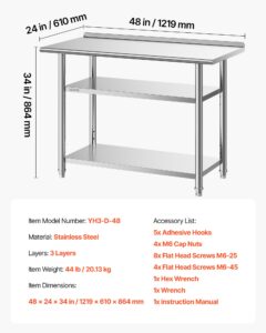 Roostevabast terasest töölaud, 61 x 122 cm — pilt 7