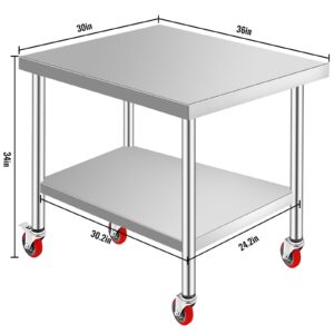 Roostevabast terasest töölaud 91,4 x 76,2 x 86,4 cm, 318 kg — pilt 8