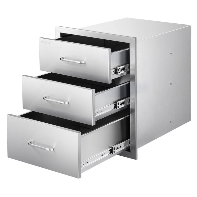 Outdoor Kitchen Drawers 46.0 cmW x 59.0 cmD x 59.0 cmH, 20 kg, 12,7 cm