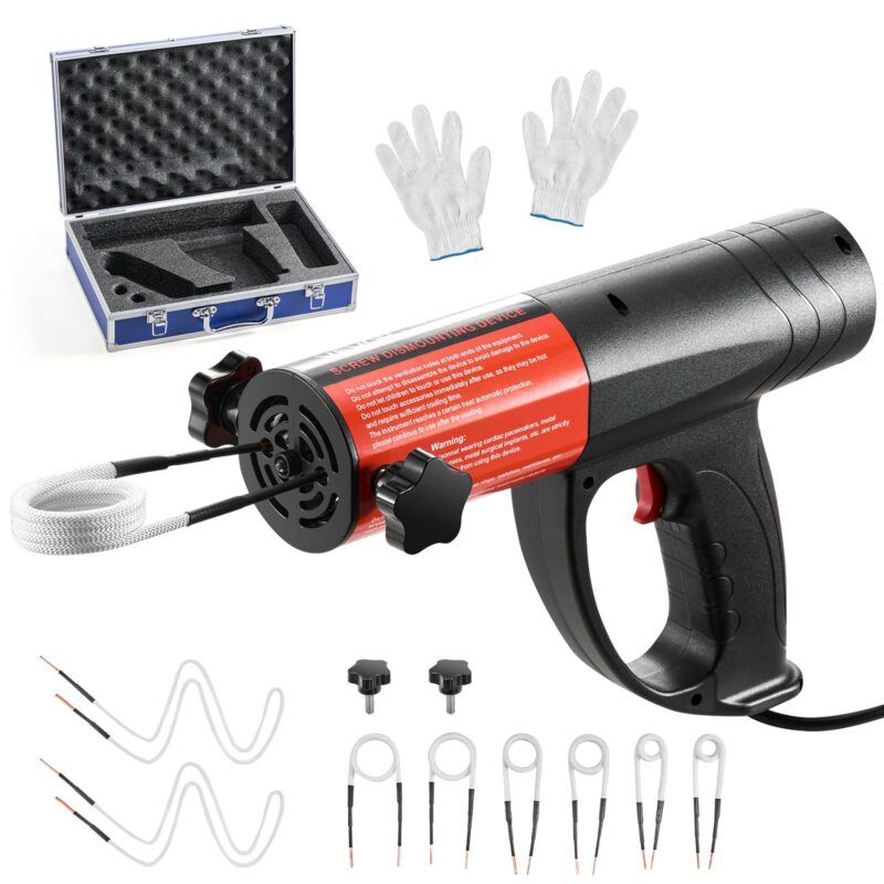 Induction Heater Bolt Removal, 1500 W, 3 mm