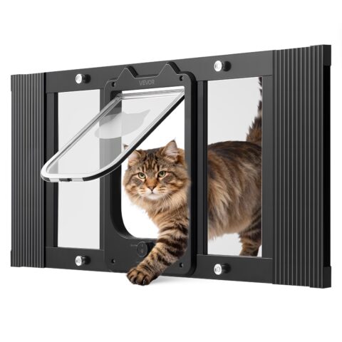 Cat Door for Window, 813 mm, 12,7 cm