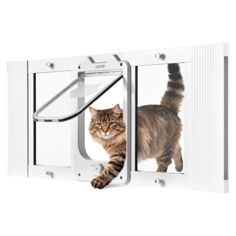 Cat Door for Window, 914 mm, 12,7 cm