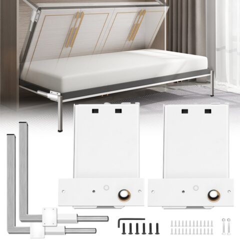 Murphy Mounting Wall Springs Mechanism Heavy Duty Support Hardware DIY Kit for Queen Twin