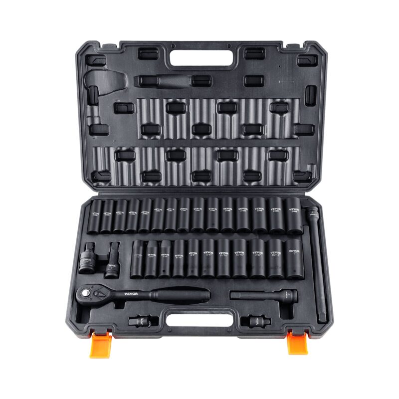 1.27 cm Drive Impact Socket Set, 1,27 cm, 24 mm