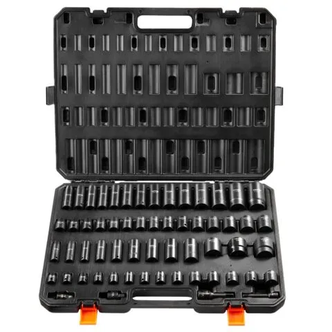 9,53 mm ja 1,27 cm ajamiga löökpesa komplekt