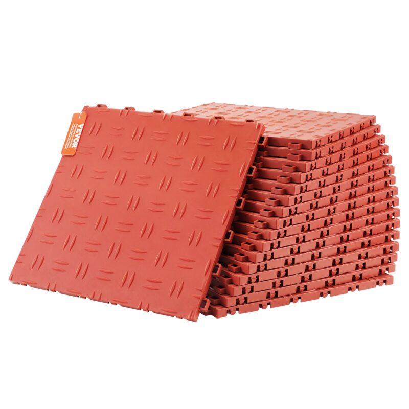 Garage Tiles Interlocking, 30,5 x 30,5 x 1,35 cm, 25 tk
