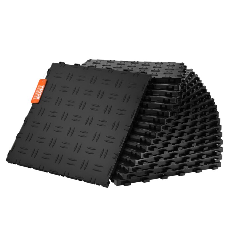 Garage Tiles Interlocking, 30,5 x 30,5 x 1,35 cm, 25 tk