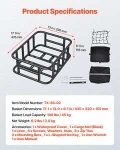 Tagumine jalgrattakorv, 45 kg — pilt 7