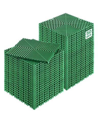 Interlocking Drainage Mat, 30,5 x 30,5 cm, 50 tk
