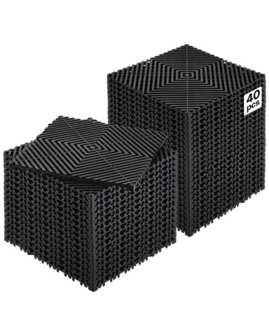 Interlocking Drainage Mat, 30,5 x 30,5 cm, 40 tk