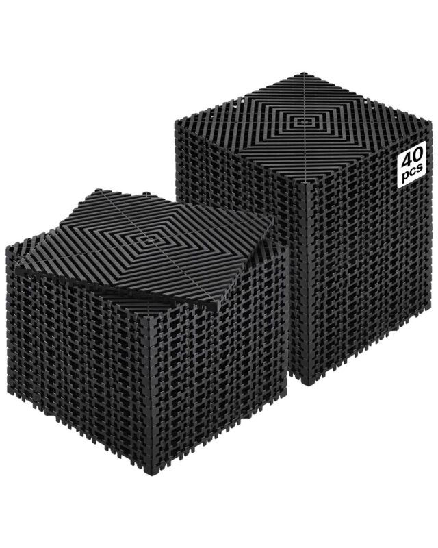 Interlocking Drainage Mat, 30,5 x 30,5 cm, 40 tk