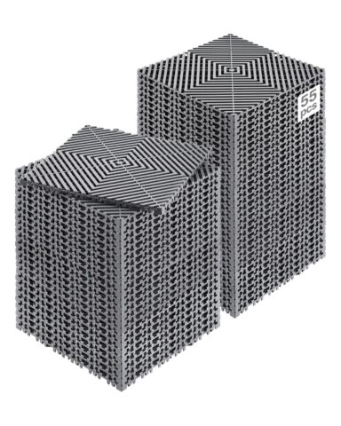 Interlocking Drainage Mat, 30,5 x 30,5 cm, 55 tk