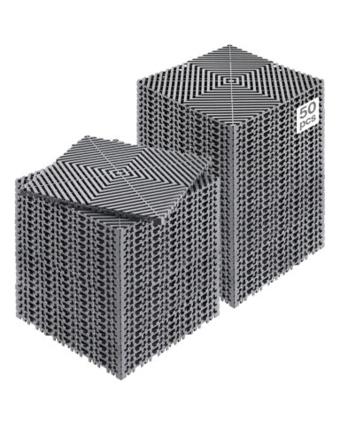 Interlocking Drainage Mat, 30,5 x 30,5 cm, 50 tk