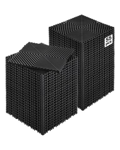 Interlocking Drainage Mat, 30,5 x 30,5 cm, 55 tk
