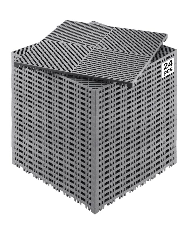 Interlocking Drainage Mat, 39,9 x 39,9 cm, 24 tk