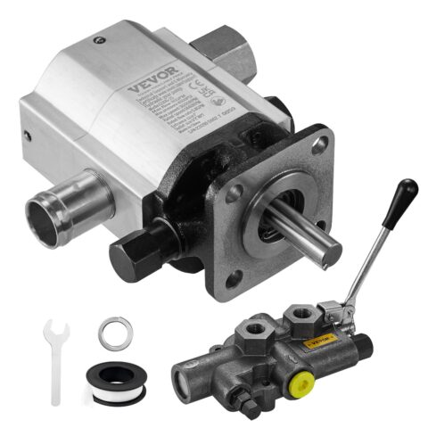 Hydraulic Wood Log Splitter Pump Kit, 60,6 L, 2,54 cm