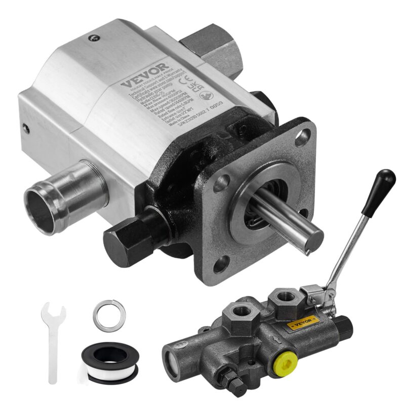 Hydraulic Wood Log Splitter Pump Kit, 60,6 L, 2,54 cm