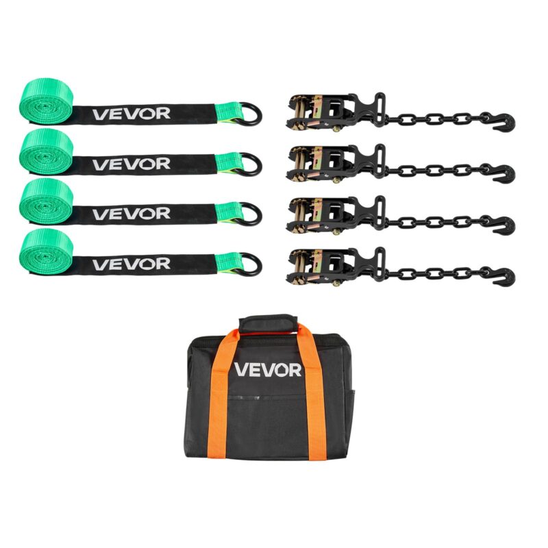 Wheel Chock Tie-Down Kit, 1512 kg, 3048 mm, 4540 kg