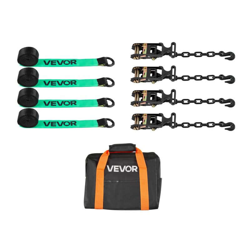 Wheel Chock Tie-Down Kit, 1512 kg, 3048 mm, 4540 kg