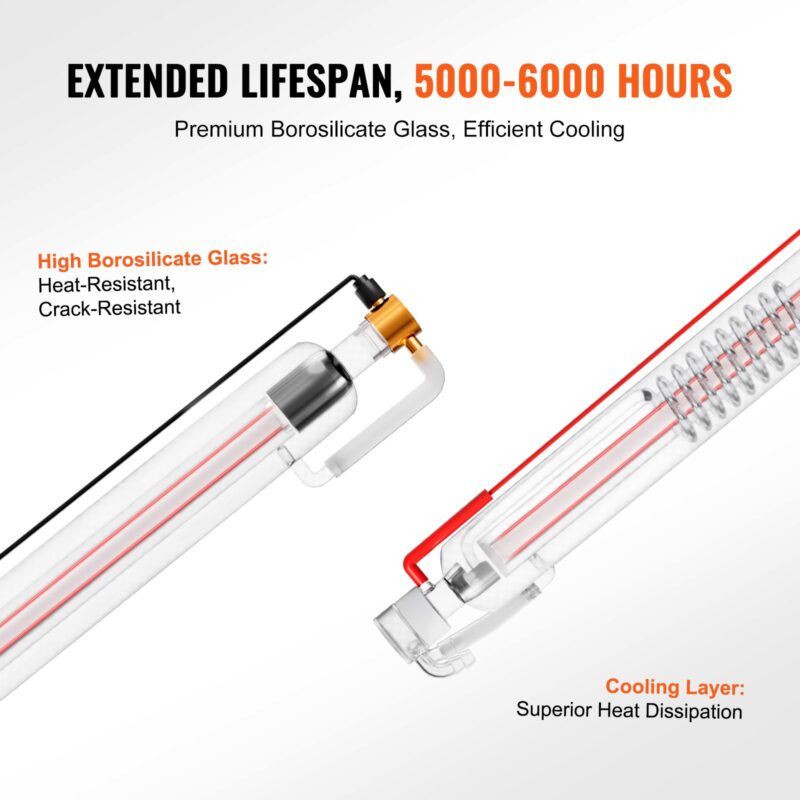 60W CO2 lasertoru, 1250 mm, 60 W