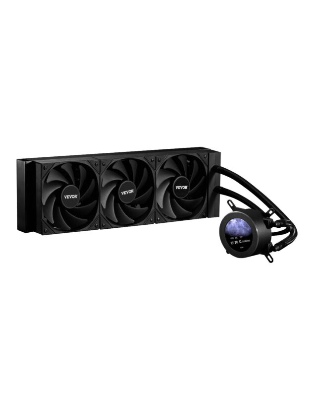 CPU Liquid Cooler, 3 x 120 mm, 5,33 cm