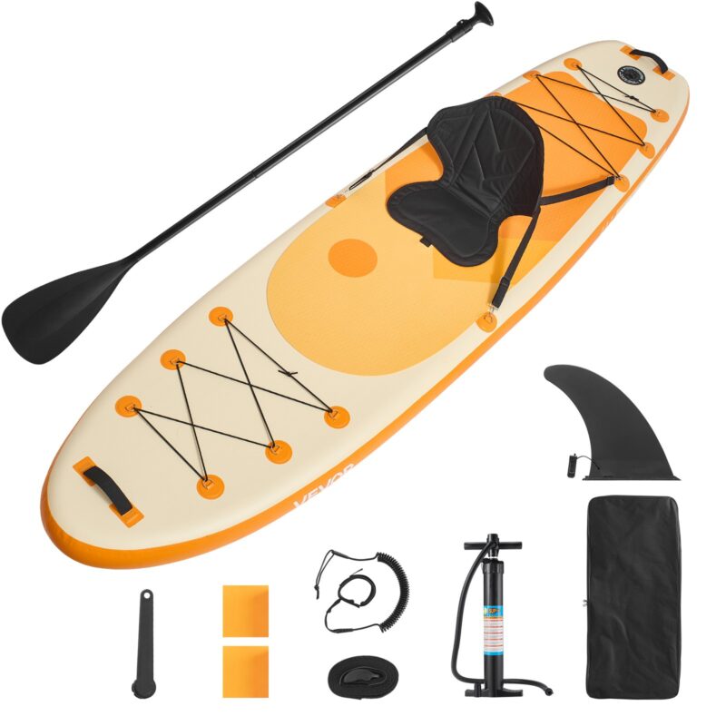 Inflatable Paddle Board with Seat, 159 kg, 3,23 m, 84 cm
