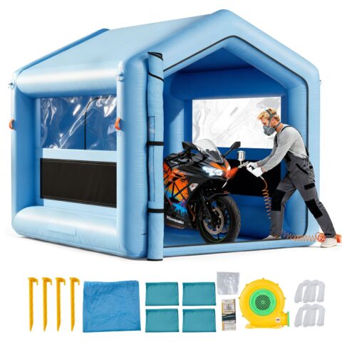 Inflatable Paint Booth, 3 x 2,5 x 2,5 m, 550 W