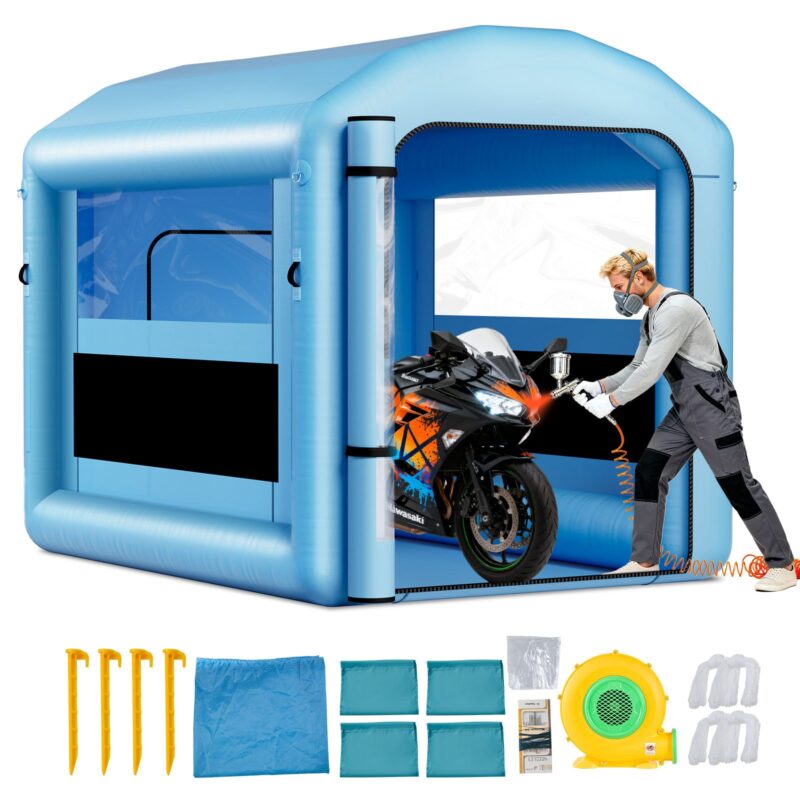 Inflatable Paint Booth, 3 x 2,5 x 2,5 m, 550 W