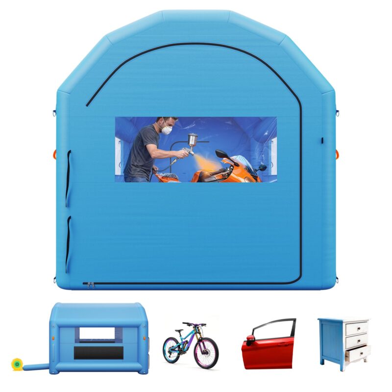 Inflatable Paint Booth, 4 x 3 x 2,75 m, 750 W