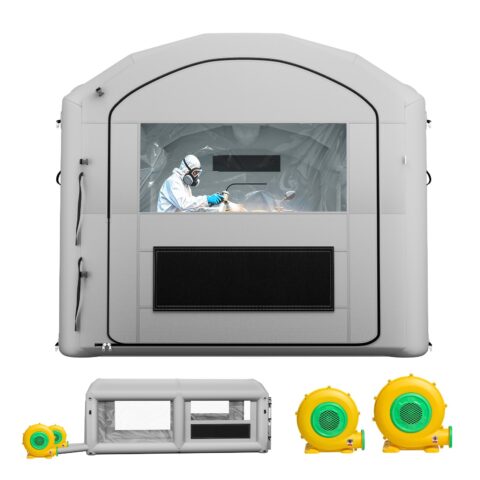Inflatable Paint Booth, 6 x 3 x 2,5 m, 550 W