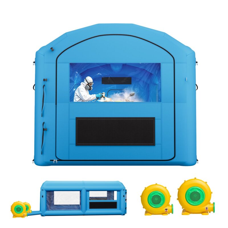 Inflatable Paint Booth, 6 x 3 x 2,5 m, 550 W