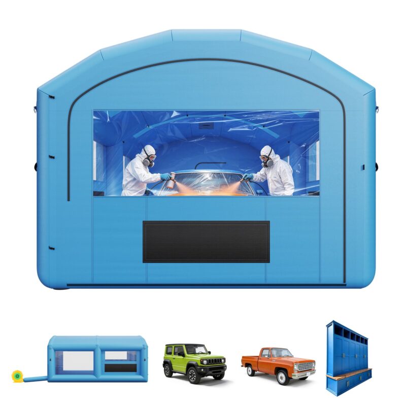 Inflatable Paint Booth, 6,4 x 4,1 x 3 m, 1100 W