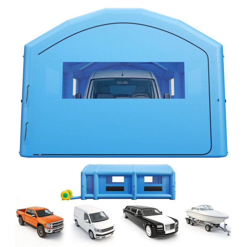 Inflatable Paint Booth, 10 x 6 x 4 m, 950 W