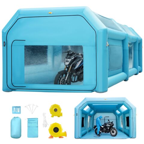 Portable Inflatable Paint Booth, 609,6 x 304,8 x 249,9 cm, 4 mm