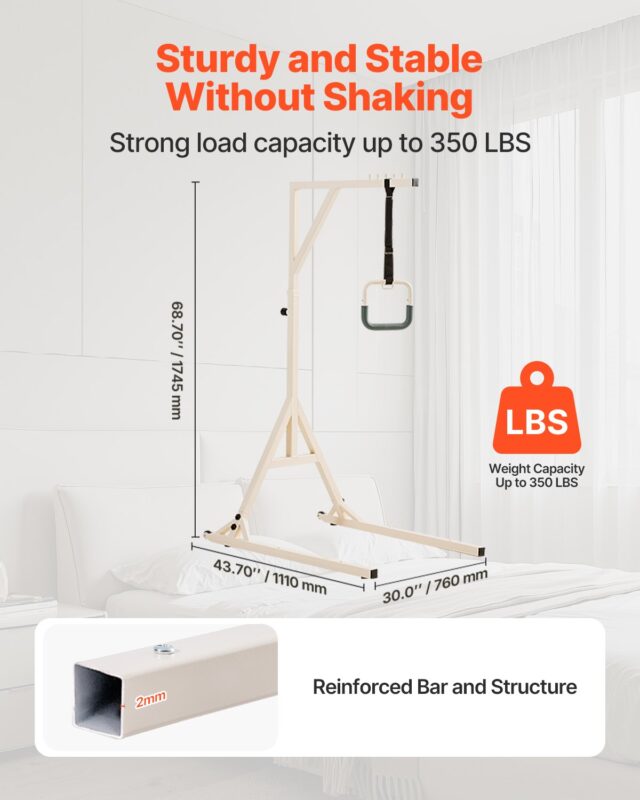Trapetsvarras voodis liikumiseks, 159 kg