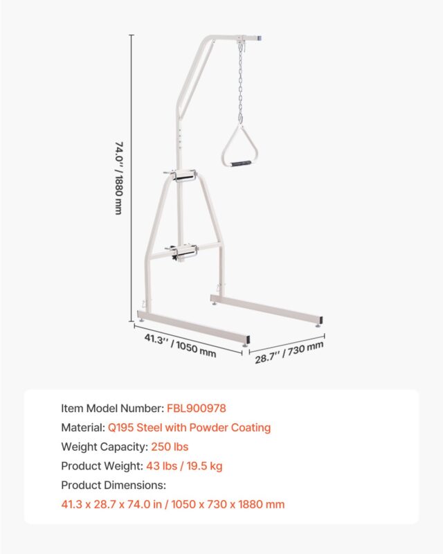 Trapetskang voodisiseseks liikumiseks, 113 kg